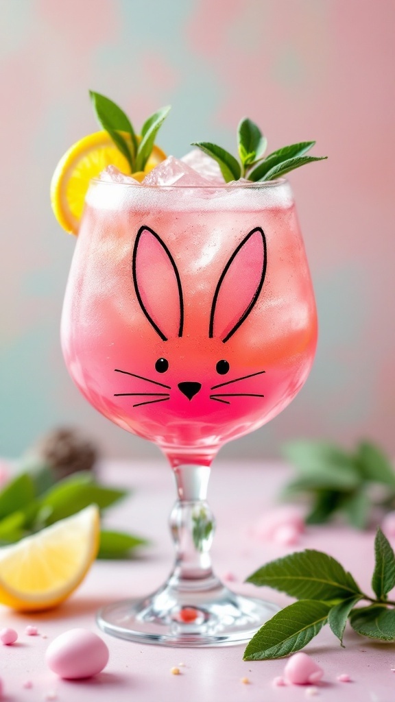 Fun & Festive Drunk Bunny Cocktail