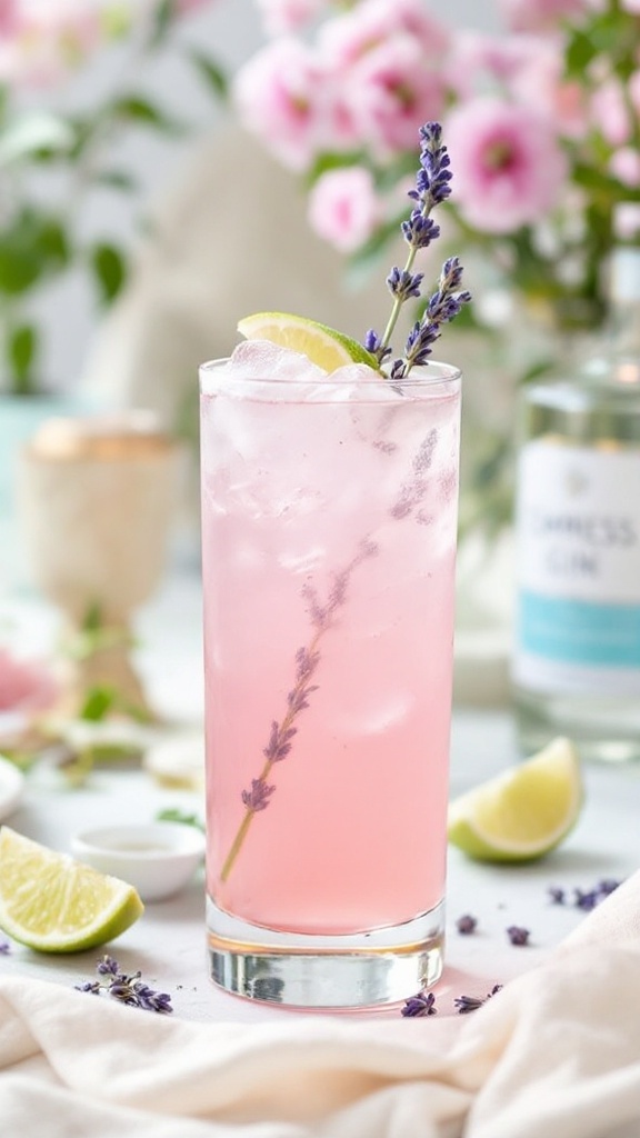 Lavender & Lime Empress Gin Spritz Recipe