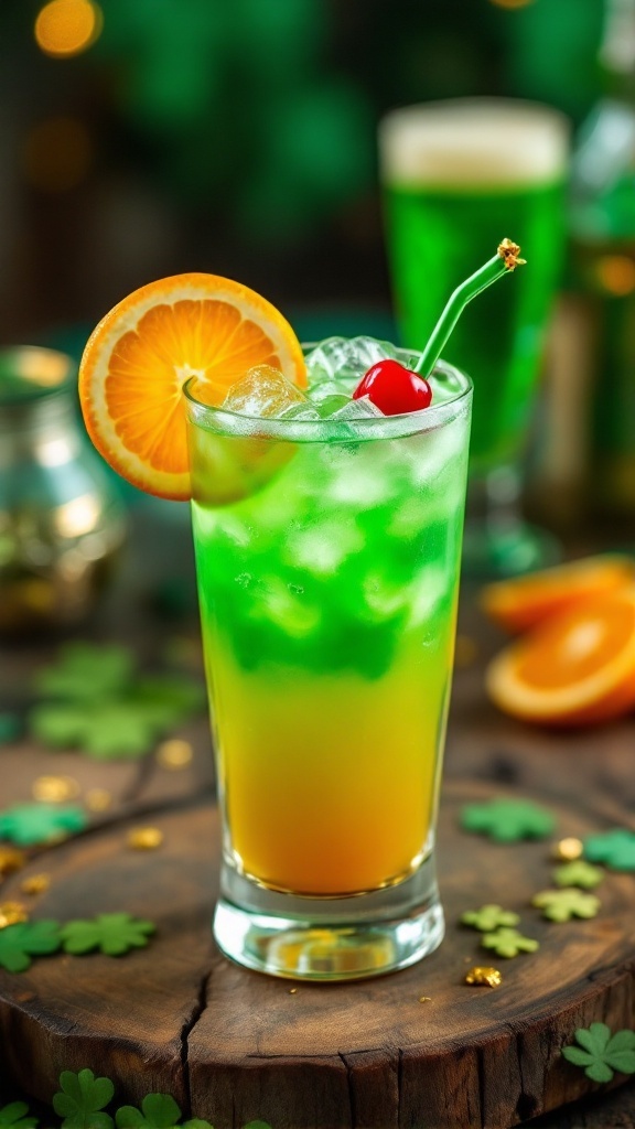 Festive Drunk Leprechaun Cocktail Recipe