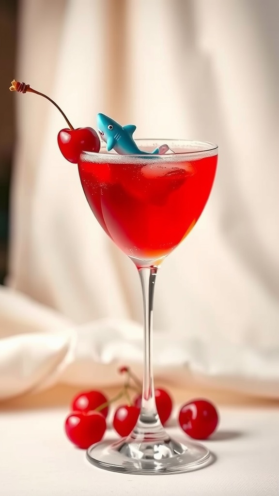 Cherry Kiss Cocktail Recipe