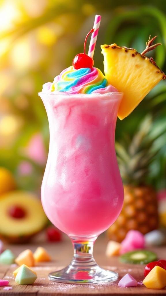 Bubblegum Pina Colada: A Fun Drink Recipe for All Occasions