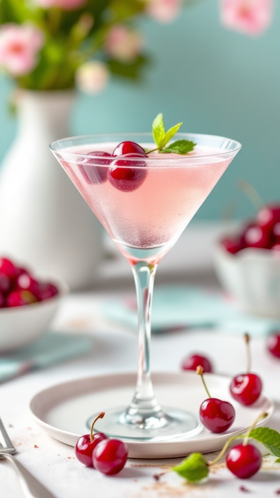 Cherry Blossom Martini: A Delightful Spring Cocktail