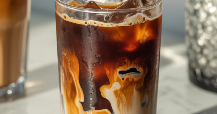 Decadent Dark Chocolate Cherry Cold Foam Espresso: A Luxurious Homemade Treat