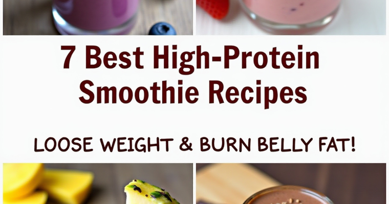 7 High-Protein Smoothies to Ignite Fat Burning and Accelerate Weight Loss
