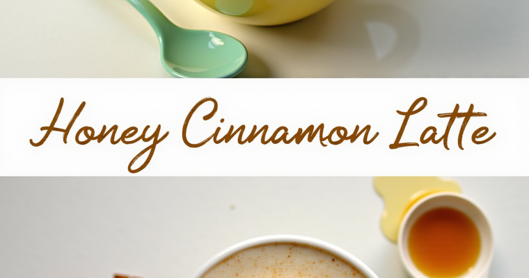Cozy Comfort in a Cup: Crafting the Perfect Honey Cinnamon Latte