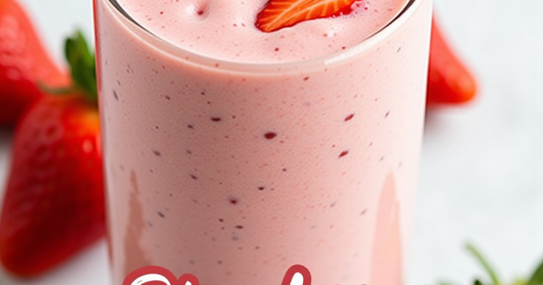Energize Your Morning: The Ultimate Metabolism-Boosting Strawberry Yogurt Smoothie Recipe