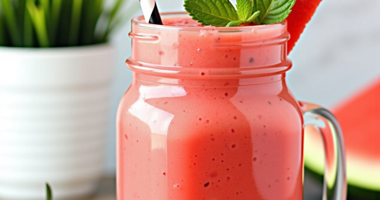 Summer Bliss: The Ultimate Refreshing Watermelon Smoothie Recipe