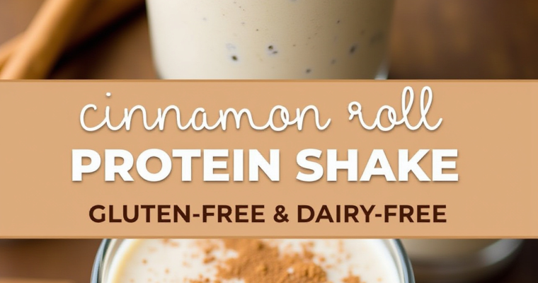 Dairy-Free Delight: The Ultimate Cinnamon Roll Protein Shake Recipe
