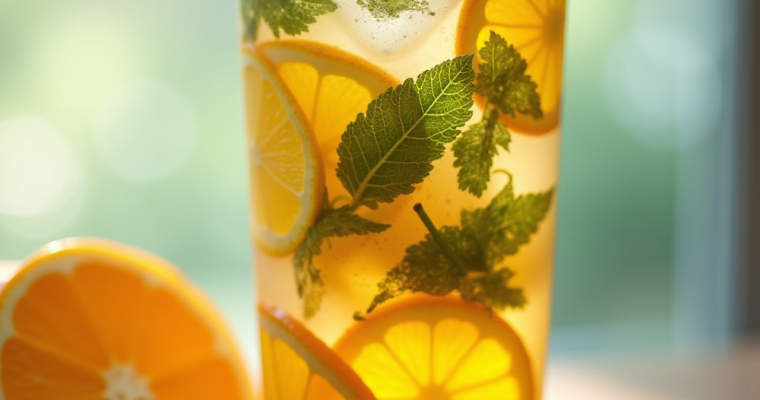Invigorate Your Day: A Refreshing Citrus & Herb Detox Drink Recipe