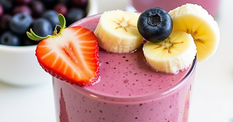 Mixed Berry Banana Smoothie: A Nutrient-Packed Burst of Refreshing Energy