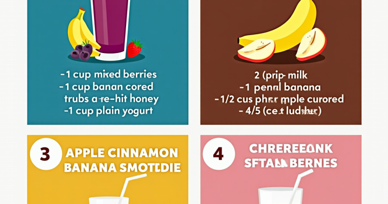 Power Up Your Mornings: The Ultimate 5-Minute Breakfast Smoothie Guide
