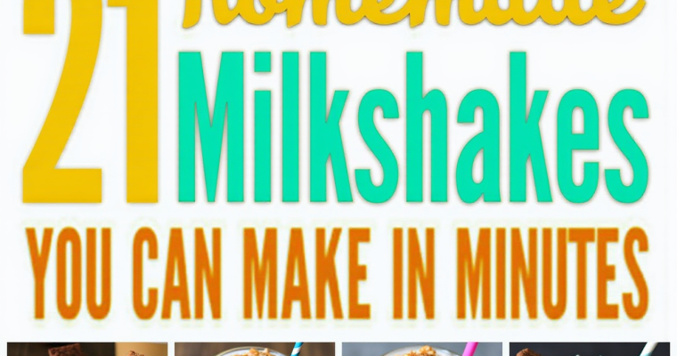 Sip into Paradise: 21 Irresistible Homemade Milkshakes for Any Occasion