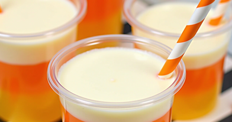 Candy Corn Layered Smoothies: A Nutritious, Festive Treat for a Healthy Halloween