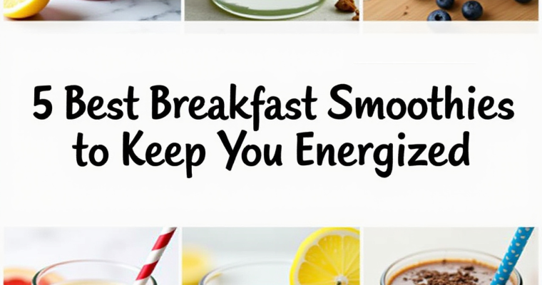 Morning Magic: 5-Star Smoothie Recipes to Supercharge Your Day