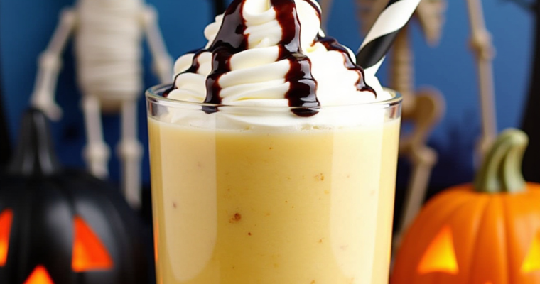 Mummy’s Mango Madness: A Spooky Smoothie Sensation for Halloween Delights!
