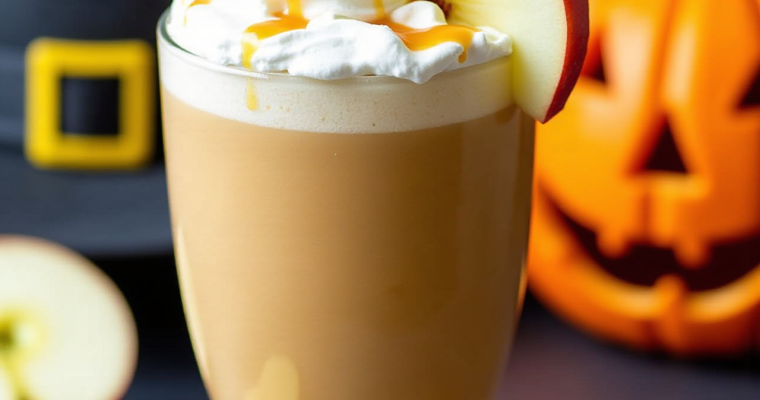 Sipping into Autumn: The Spooky Caramel Apple Cauldron Smoothie Recipe