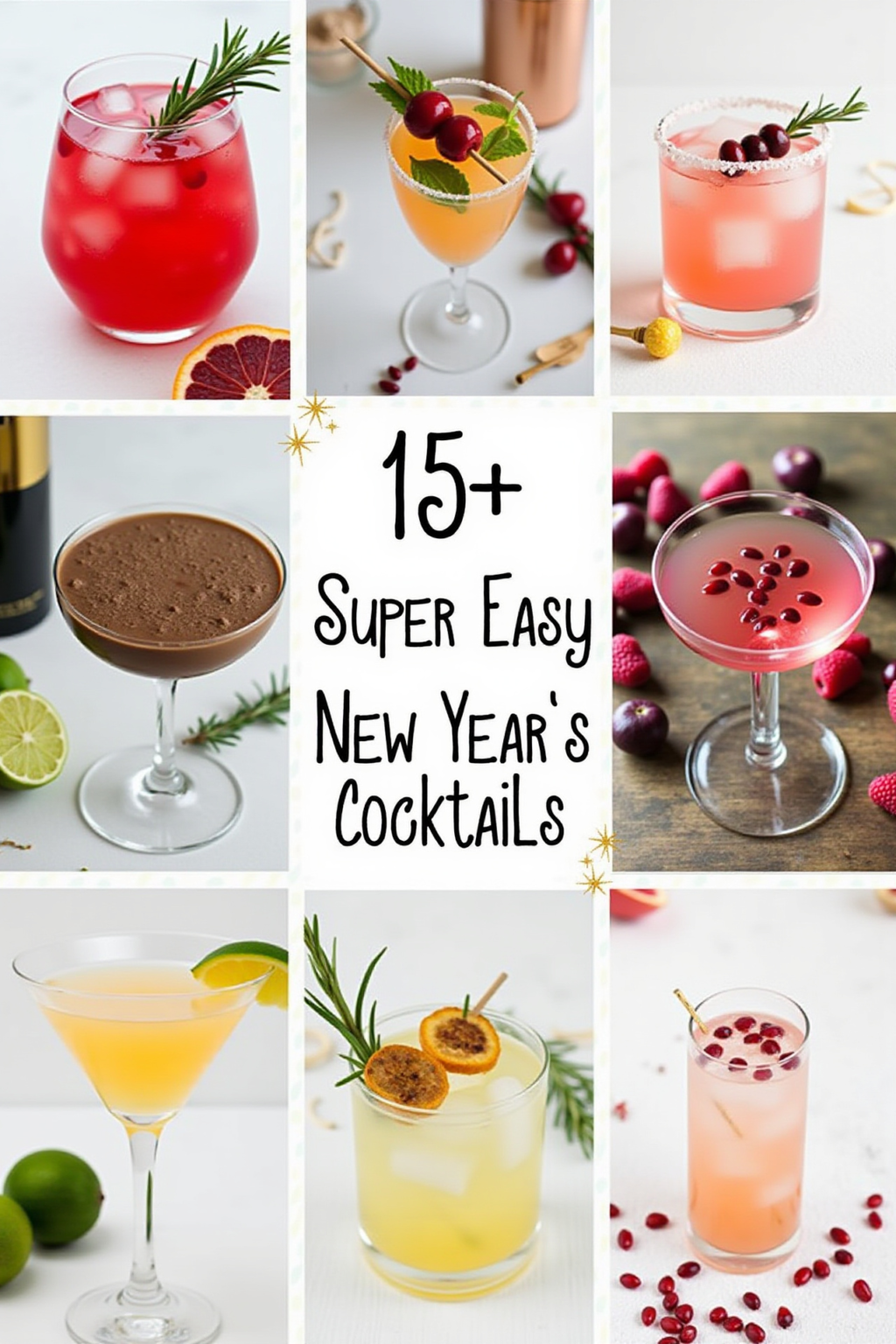 Sparkling Celebrations: Effortless Cocktails to Toast the New Year ...
