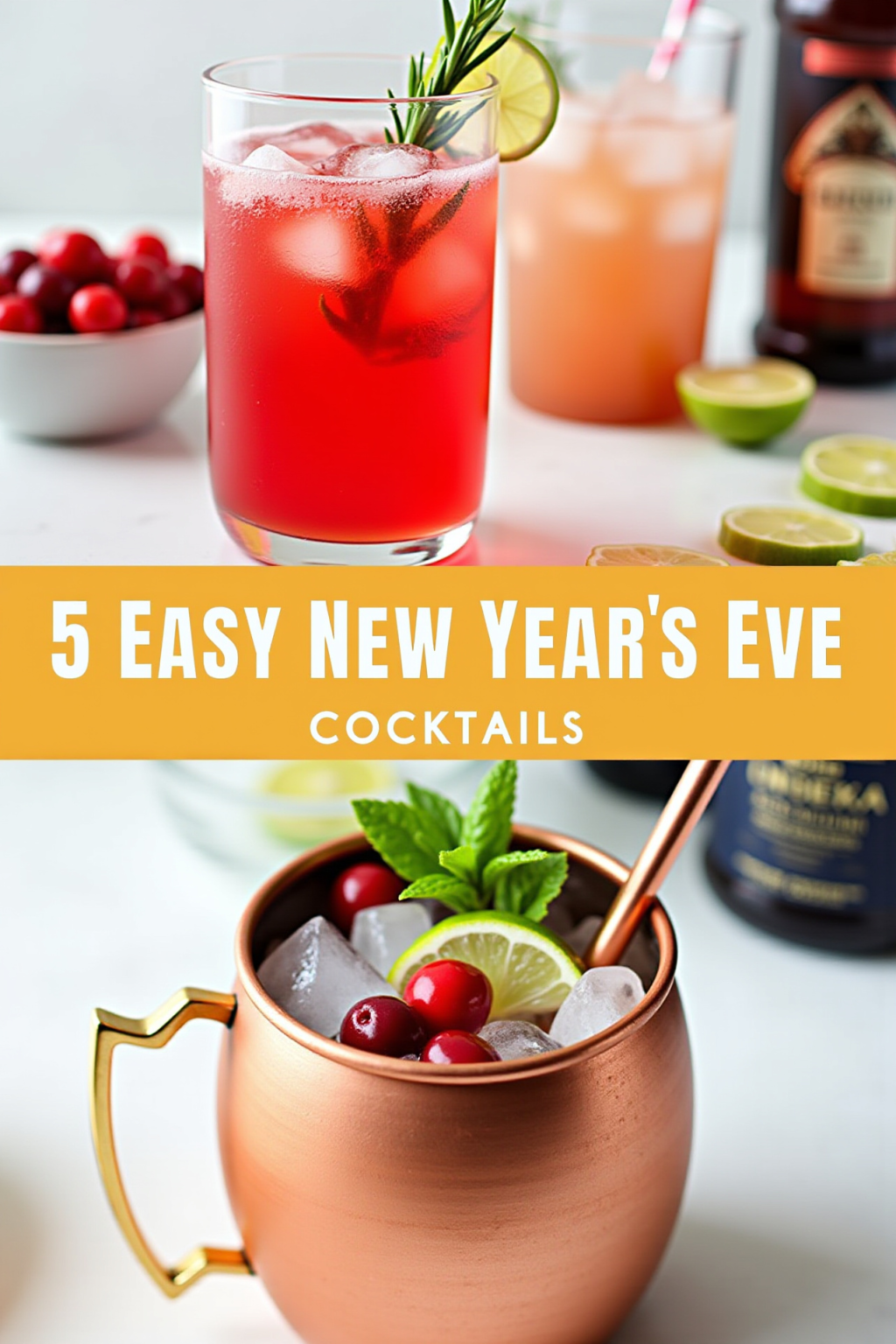 Cheers to Midnight: 5 Signature Cocktails to Ignite Your New Year's Eve ...
